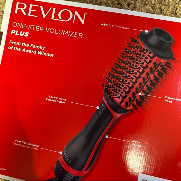 REVLON One Step Volumizer Plus 3X Ceramic Air Brush - Picture 6 of 7
